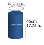 dimensions des tours de cou léger unisexe chaud et respirant