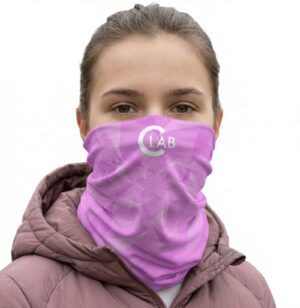 tour de cou de sport rose