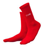 Calcetines Transpirables de Ciclismo/Running - Rojo - Imagen 3