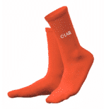 Breathable Cycling/Running Socks - Orange - Image 3