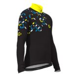 Maillot Hiver Manches Longues ORDINO Croisillons Noir/Jaune – Image 16