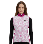 coupe vent cyclisme rose