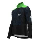 Chaqueta de invierno impermeable PIRINEUS Map Negro/Verde - Imagen 3