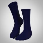 Chaussettes de Cyclisme Respirantes - Bleu Marine – Image 3