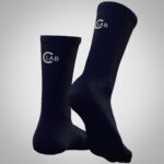 Chaussettes de Cyclisme Respirantes - Bleu Marine – Image 5