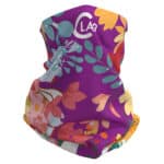 tour de cou motif fleurs