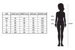 tailles de vêtements cycliste femme