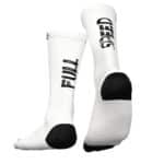 Chaussettes de Cyclisme Respirantes - Blanc / Full Speed – Image 4