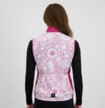 coupe vent de cyclisme rose pour femme