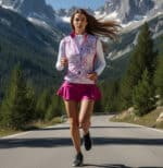 coupe vent running femme