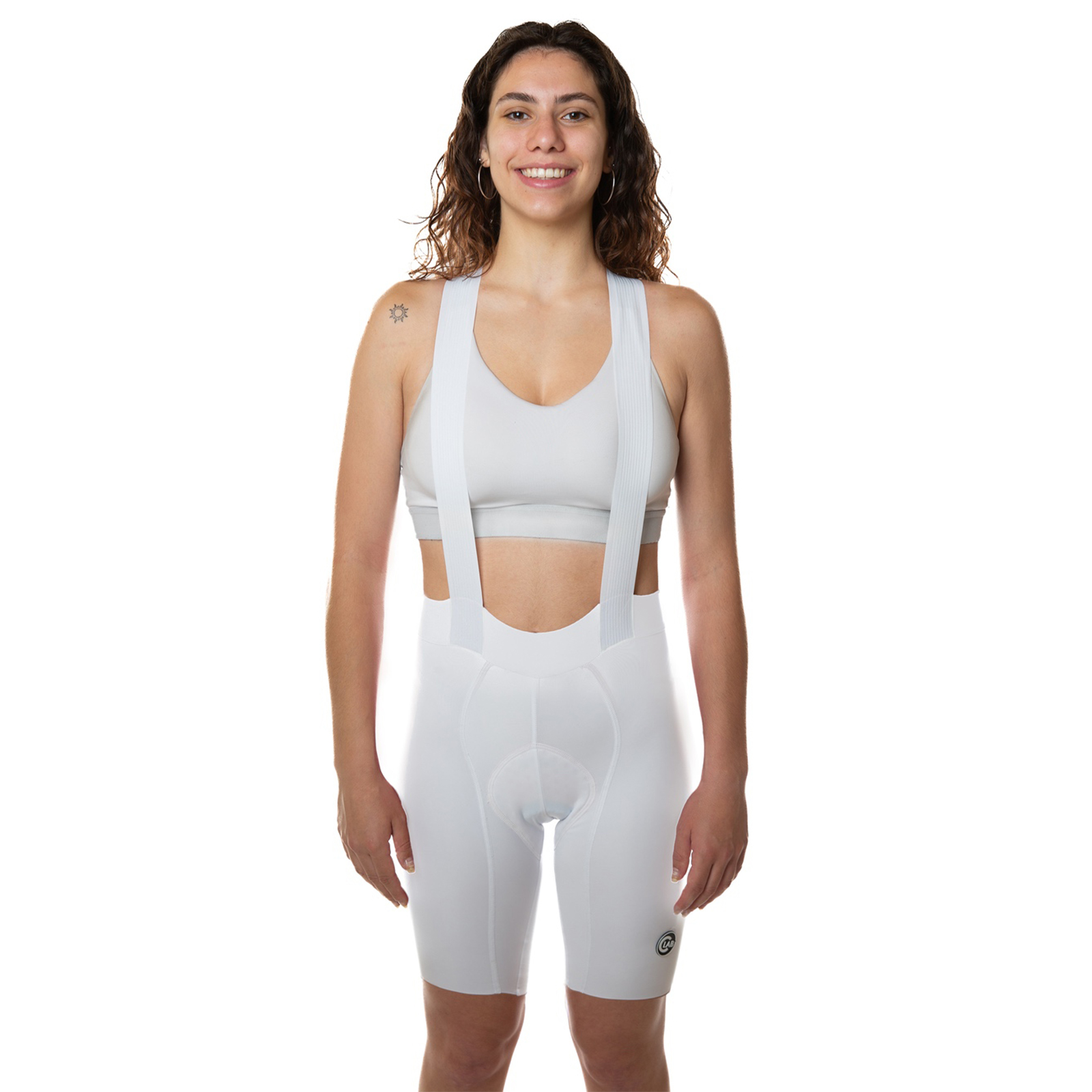 cuissard-blanc-face.jpg Cuissard de Cyclisme Femme OTTIMO Angel – Image 1