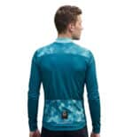 ORDINO Winter Long Sleeve Cycling Jersey Petrol – Bild 3