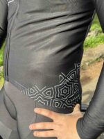 Maillot de manga larga de invierno ORDINO Inca Negro/Naranja - Imagen 5