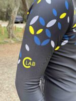 Maillot Hiver Manches Longues ORDINO Croisillons Noir/Jaune – Image 8