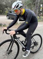 Maillot Hiver Manches Longues ORDINO Croisillons Noir/Jaune – Image 12