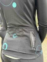 Maillot Hiver Manches Longues Femme ORDINO Galaxy Noir/Bleu – Image 5