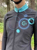 Maillot Hiver Manches Longues Femme ORDINO Galaxy Noir/Bleu – Image 4