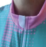 Maillot de ciclismo de invierno de manga larga ORDINO Verde/Rosa - Imagen 6