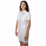 Maillot de Cyclisme Femme UNICA Blanc/Rose – Image 3