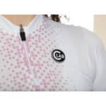 Maillot de Cyclisme Femme UNICA Blanc/Rose – Image 5