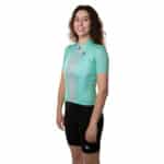 UNICA Women's Cycling Jersey Green/Pink - Image 3
