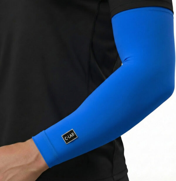 manchettes de cyclisme hiver bleu italie