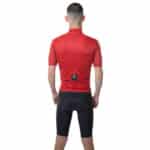 UNICA Red Short Sleeve Cycling Jersey - Image 4