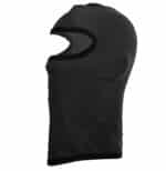 cagoule thermique noire pour le sport en hiver