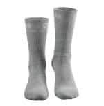 chaussettes de cyclisme respirantes grises