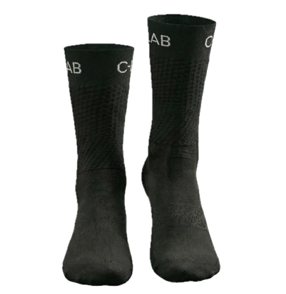 chaussettes de cyclisme noires