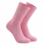 chaussettes de sport rose clair
