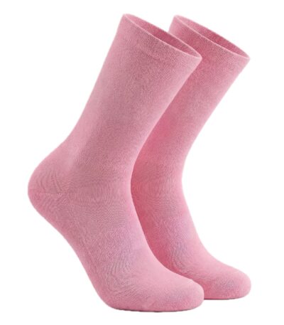 chaussettes de sport rose clair