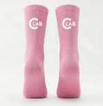 chaussettes de sport rose clair