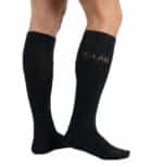 chaussettes mérinos hautes pour le sport en hiver