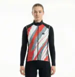 gilet cycliste femme, imperméable et coupe vent