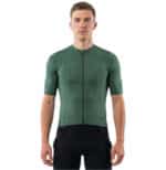 maillot de cyclisme unisexe vert foncé qualité Italie