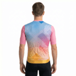 maillot de vélo coloré homme haut de gamme