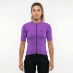 maillot de cyclisme femme violet