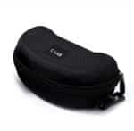 boite rigide noire lunettes cyclisme